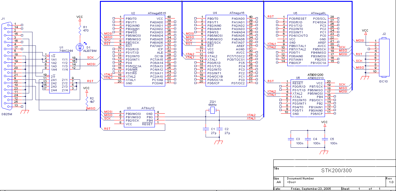 Chipprog isp2 схема